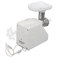 Мясорубка электрическая Ротор Люкс ЭМШ 35/300-3 белый, 1500 Вт, 0.6 кг/мин, реверс, насадки - 4