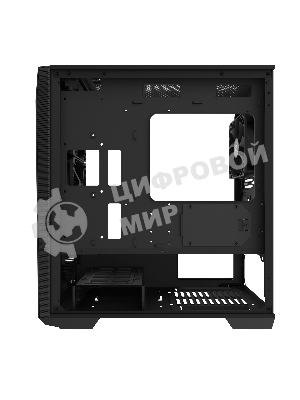Компьютерный корпус ZALMAN Z1 ICEBERG, MicroATX, черный, WINDOW, 2xCOMBO (3.5
