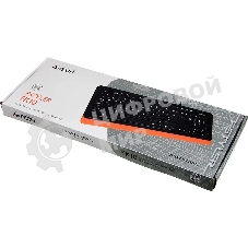 Клавиатура проводная A4Tech Fstyler FK10, USB, черный/оранжевый