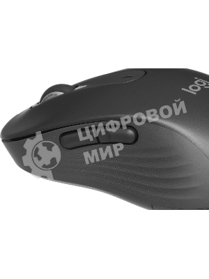 Мышь Logitech M650 L черный оптическая 4000dpi беспров. BT/Radio USB (910-006350)