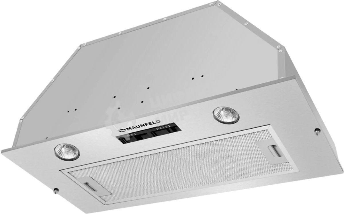 Вытяжка встраиваемая Maunfeld Crosby Light 70 нержавеющая сталь, 70 см, 800 куб. м/ч, 49 дБ