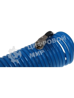 Шланг FUBAG 170302 спиральный с фитингами рапид полиуретан 15 бар 6x10мм 15м