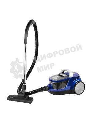 Пылесос BBK BV1509 имперский синий, 300/1600 Вт, уборка сухая, пылесборник контейнер 2 л