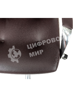 Кресло Бюрократ DAO/BROWN коричневый, кожа
