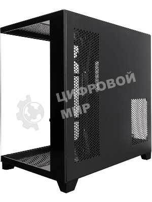 Компьютерный корпус 1STPLAYER MEGAVIEW MV8-TP черный ATX MV8-TP-BK