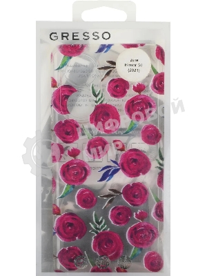 Чехол (клип-кейс) Gresso Air, для Samsung Galaxy A03, прозрачный/рисунок gr17aaae9203