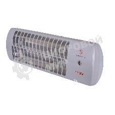 Обогреватель инфракрасный Ресанта ИКО-1500Л, серый, кварцевый, 1500 Вт, 25 м2, термостат