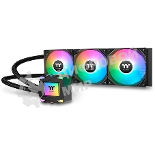 Система жидкостного охлаждения Thermaltake LA360 ARGB Soc-AM5/AM4/1200/1700/1851 черный 4-pin 38.35dB Al+Cu Ret (CL-W459-PL12SW-A)