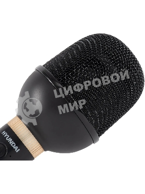 Микрофон беспроводной Hyundai H-MIC101 черный