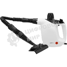 Пароочиститель ARESA AR-4901 белый, ручной, 1050 Вт, 35 г/мин, 450 мл
