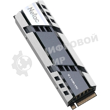 Накопитель SSD M.2 Netac 1.0Tb NV150HK Series NT01NV150HK-1T0-E4X Retail (PCI-E 5.0 x4, up to 13000/8000MBs, 3D NAND, DRAM, 600TBW, NVMe 2.0, 22х80мм, heatsink)