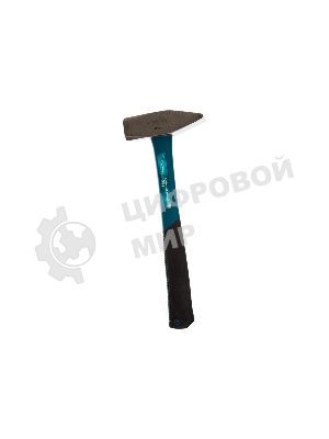 Молоток слесарный Gross 10279 1000 г, квадратный боек, фиберглассовая обрезиненная рукоятка