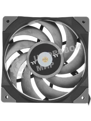 Вентилятор для корпуса Thermaltake TOUGHFAN 12 Turbo черный, 120 мм, 2500 об/мин, 28.1 дБ, 4 pin