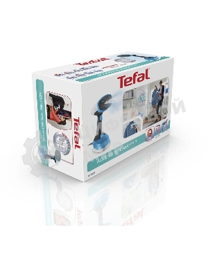 Отпариватель Tefal DT7000E0 белый/синий, 1100 Вт, 17 г/мин, 150 мл