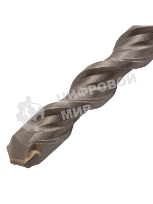 Бур по бетону Denzel двойная спираль, Cobalt W-tip, 14x460 мм, SDS PLUS