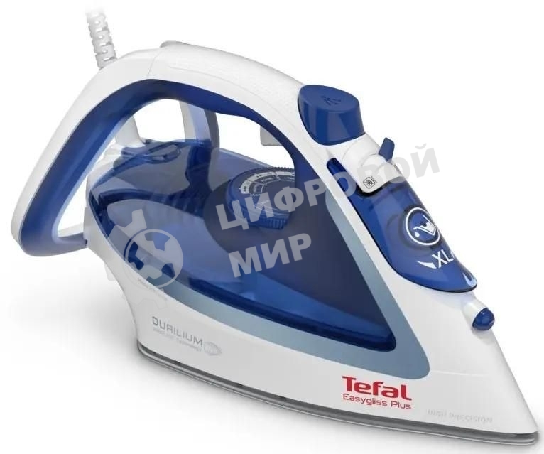 Утюг Tefal FV5736E0 2500Вт, 220г, синий
