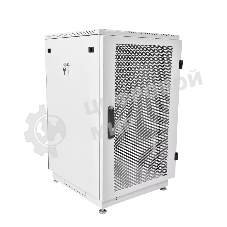 Шкаф телеком. напольный 18U (600x600) дверь перфорированная (ШТК-М-18.6.6-4ААА) (2 коробки)