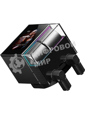 Система охлаждения Water Cooling System PCCooler DS360 Display BK (310W, 360мм, LED, Black, ARGb Pump/Fans: 3x120мм, 90.56CFM, 39.8dBA, 2500RPM/Pump height 65мм, 15dBA, 2600RPM, Rad thickness 27мм/S: 1851, 1700, 1200, 115X, AM5, AM4)