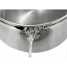 Кастрюля Rondell Strike Grey Ultra RDS-1948 2.8 л. d=20 см (с крышкой) сталь