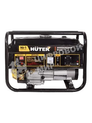 Электрогенератор бензиновый Huter DY3.0A, 2.8 кВт, 67 дБ, 39 кг