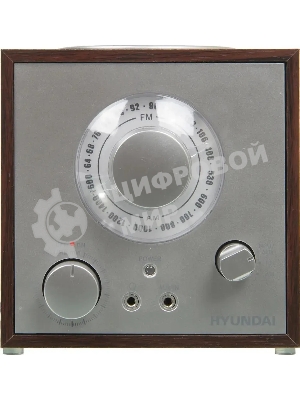 Радиоприемник настольный Hyundai H-SRS200 вишня USB SD/MMC