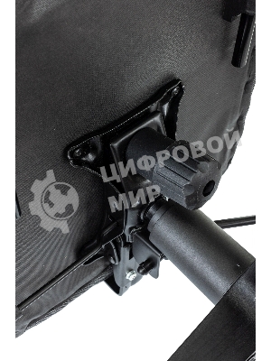 Кресло Бюрократ CH-868MSG-BF 3C1 серый, ткань, подставка для ног