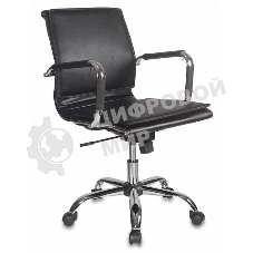 Кресло Бюрократ CH-993-Low/Black черный, экокожа