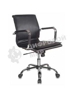 Кресло Бюрократ CH-993-Low/Black черный, экокожа