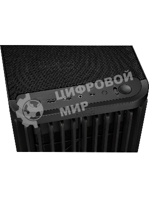 Компьютерный корпус ASUS PROART PA401 WOOD TG PWM черный