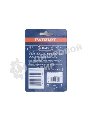 Переходник PATRIOT 112/С2 (Rapid елочка 8мм)