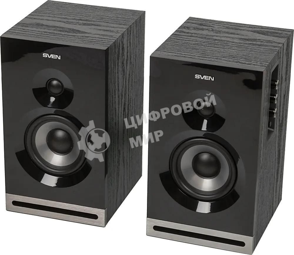 Акустическая система SVEN SPS-705 2.0 черный 40Вт