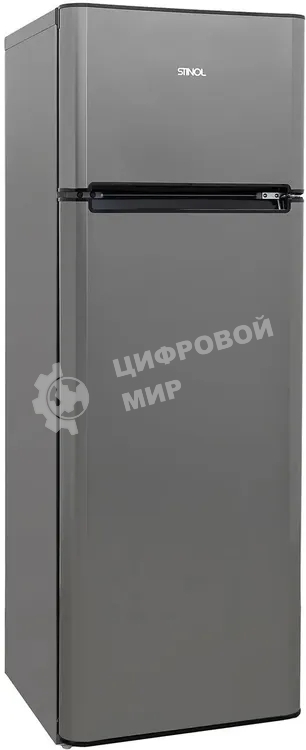 Холодильник Stinol TS 167 NG серебристый двухкамерный 245/51л морозилка сверху