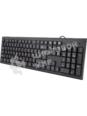 Комплект клавиатура+мышь Oklick 630M проводной, USB, 1600 DPI, чёрный