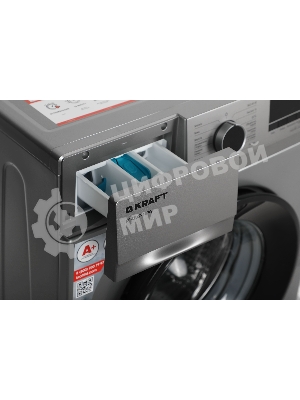 Стиральная машина Kraft KF-MDS7107G серый, загрузка фронтальная 7 кг, 1000 об/мин., класс: А+