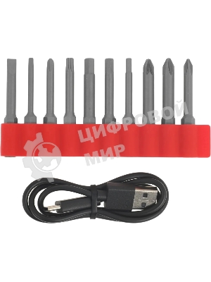 Отвертка аккумуляторная Hoto QWLSD008 аккум. патрон:держатель бит (кейс в комплекте) (HTE0006GL)