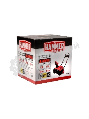Снегоуборщик Haммer SNOWBULL 2000E электрический 2000Вт, шир.захв 50 см выс.захв.25см