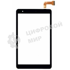 Сенсорное стекло (тачскрин) DEXP Ursus S180i Kid's, черное