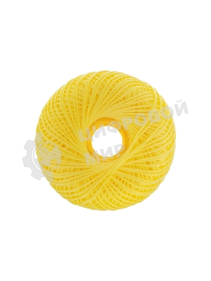 Шпагат полипропиленовый Сибртех 1200 текс, 1,7 мм, L400 м, желтый