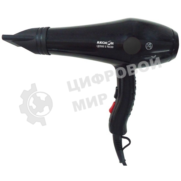 Фен Аксион ВС11 черный, 1800 Вт