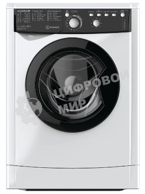 Стиральная машина Indesit EWSB 5085 BK CIS белый, загрузка фронтальная 5 кг, 800 об/мин., класс: А