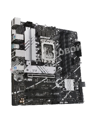 Материнская плата ASUS PRIME B760M-A D4-CSM, LGA 1700, Intel B760, 4xDDR4, 4xSATA, 2xM.2, 3xPCIe 4.0 x16, 1xPCIe 4.0 x4, 1xPCIe x1, 2xHDMI, 1xDP, 1x 2.5Gb LAN, 2xUSB-A 3.2 Gen 2, 4xUSB-A 2.0, 3x3.5 мм, 7.1, mATX