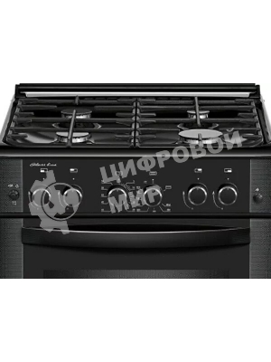 Плита газовая Gefest ПГ 6300-02 0346 черный, конфорок 4 шт, духовка 52 л, 60 см x 85 см x 60 см