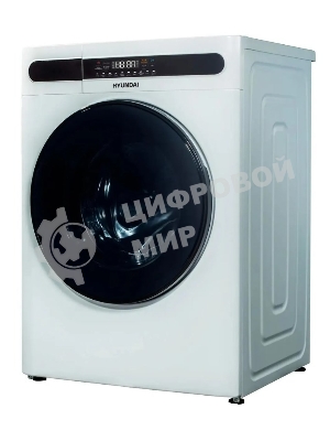 Стирально-сушильная машина Hyundai WMD8413 белый, загр. фронтальная макс.: 8 кг 1400 об/мин класс: А++