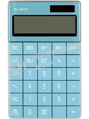 Калькулятор настольный Deli Nusign ENS041blue синий 12-разр.