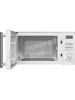Микроволновая печь BBK 23MWS-951T/W белый, 23 л, 900 Вт, переключатели - кнопки, поворотный механизм