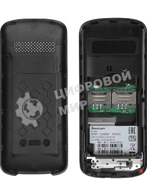 Мобильный телефон Xenium X160 черный моноблок 1.77