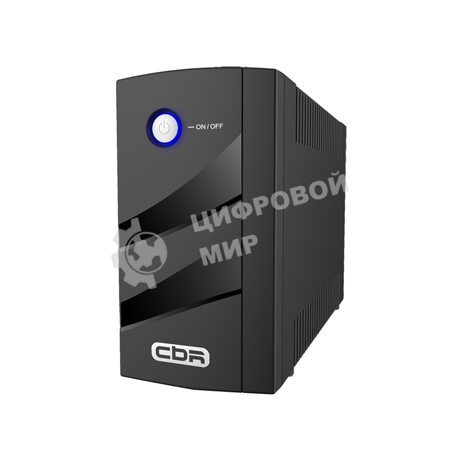 Источник бесперебойного питания CBR ELN-675T-2F-LD Line Interactive 675VA/360W 5Ah12V 2 x Shuko