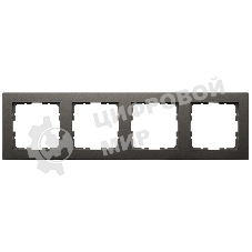 Рамка Jasmart 4-м G-Classic мокко