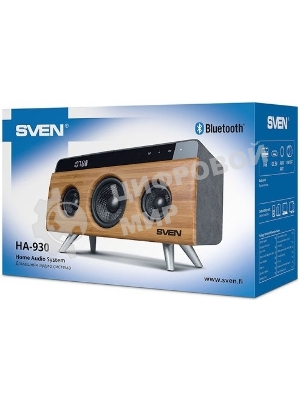 Портативная колонка SVEN АС HA-930,30Вт, дерево