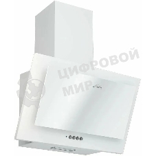 Вытяжка наклонная Elikor Коралл 50П-430-К3Д белый, 49 см, 430 куб. м/ч, 54 дБ